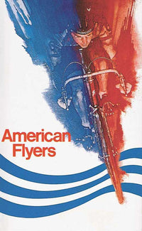 American Flyers Movie Poster Print showcasing cycling and competition.