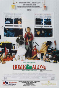 Home Alone Movie Poster Print showcasing Kevin McCallister's adventures.