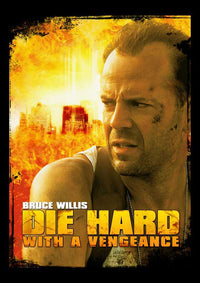 Die Hard: With a Vengeance Movie Poster Print showcasing the iconic film scene.