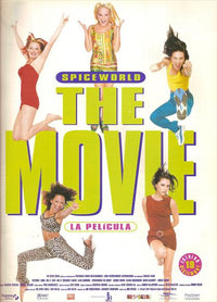 Spice World: The Movie Poster Print featuring colorful design.