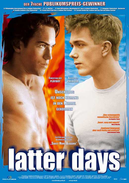 Latter Days Movie Poster Print showcasing vibrant scenes from the film