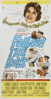 Follow the Boys Movie Poster Print showcasing classic cinema art.