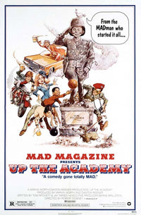 Up the Academy Movie Poster Print, iconic comedy film artwork.