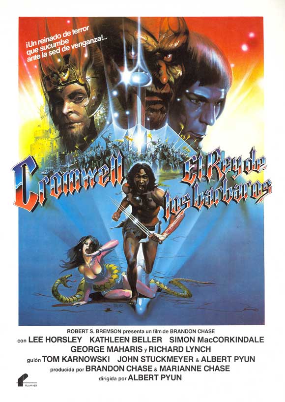 Sword and the Sorcerer Movie Poster Print showcasing fantasy adventure.