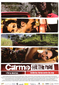 Carmo Hit the Road Movie Poster Print showcasing vibrant travel-themed artwork.