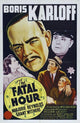The Fatal Hour Movie Poster Print showcasing vintage cinema art