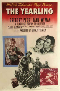 The Yearling Movie Poster Print showcasing classic film artwork.