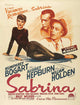 Sabrina Movie Poster Print featuring classic film art.