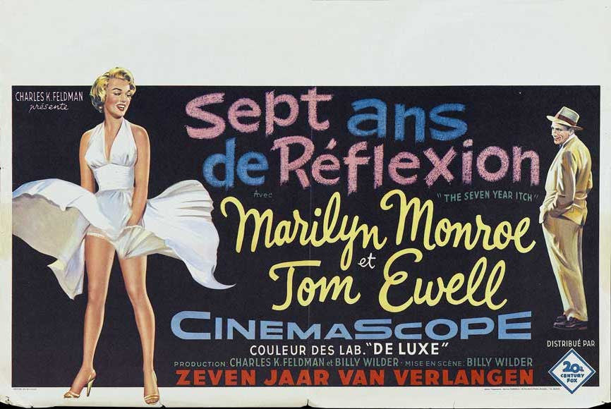 The Seven Year Itch Movie Poster Print 27x40