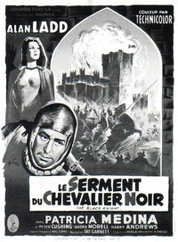 The Black Knight Movie Poster Print showcasing classic film art.