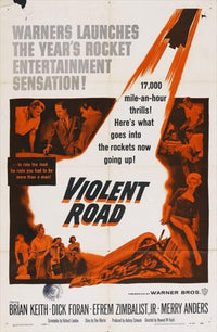 Violent Road Movie Poster Print showcasing the excitement of classic road films.