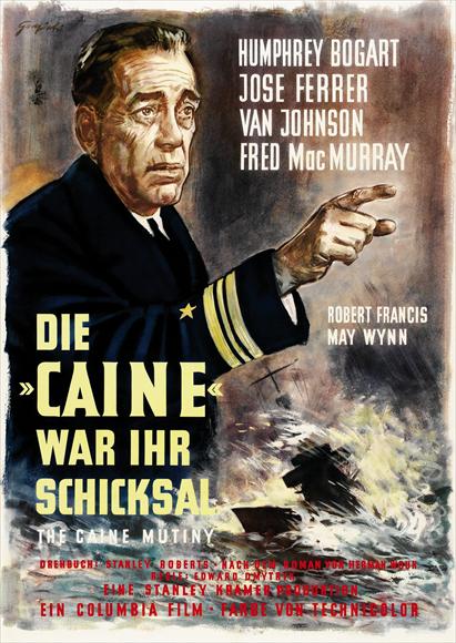 The Caine Mutiny Movie Poster Print showcasing classic film art.