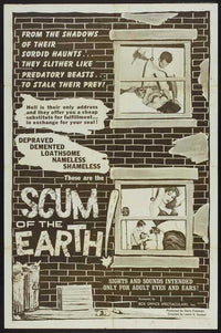 Scum of the Earth Movie Poster Print showcasing dramatic film art.
