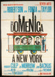 Sunday in New York Movie Poster Print featuring classic film art.