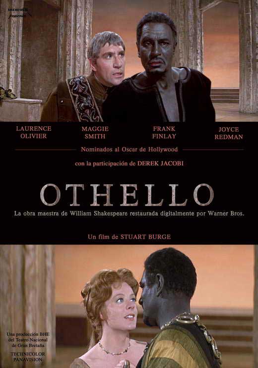 Othello Movie Poster Print showcasing classic film art.