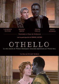 Othello Movie Poster Print showcasing classic film art.