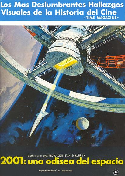 2001: A Space Odyssey Movie Poster Print showcasing the iconic monolith in space.