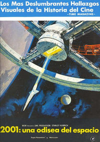 2001: A Space Odyssey Movie Poster Print showcasing the iconic monolith in space.