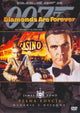 Diamonds Are Forever Movie Poster Print featuring iconic James Bond imagery.