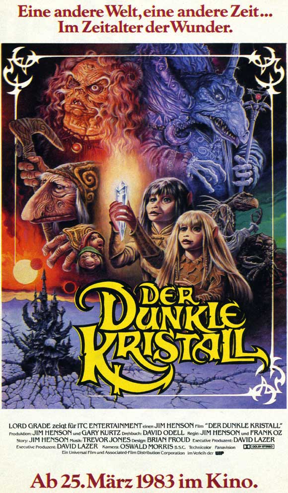 The Dark Crystal Movie Poster Print showcasing vibrant colors and intricate details.