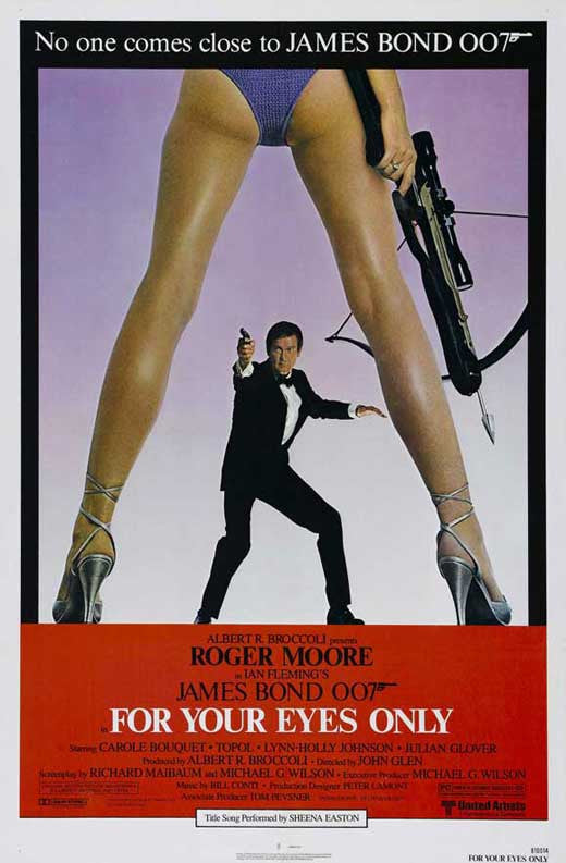For Your Eyes Only Movie Poster Print - 11 x 17