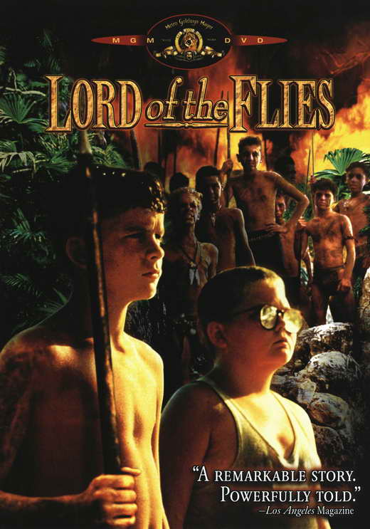 Lord of the Flies Movie Poster Print showcasing survival themes.