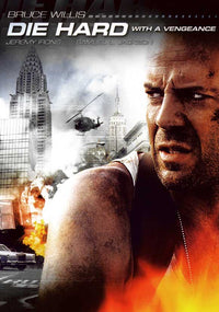 Die Hard: With a Vengeance Movie Poster Print featuring action-packed design.