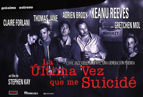 The Last Time I Committed Suicide Movie Poster Print