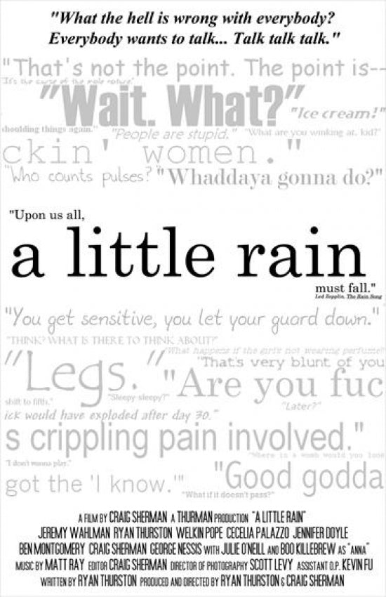 A Little Rain Must Fall Movie Poster Print showcasing cinematic art.