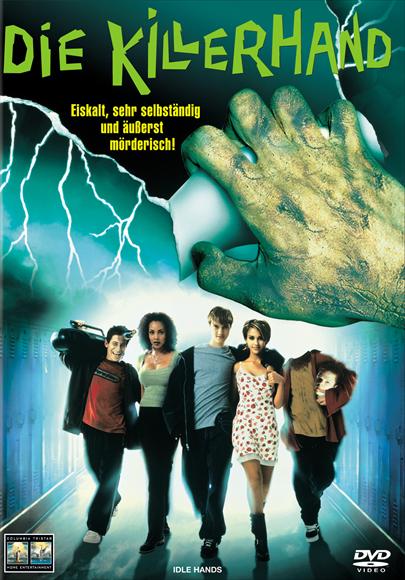 Idle Hands Movie Poster Print featuring vibrant colors and iconic imagery.