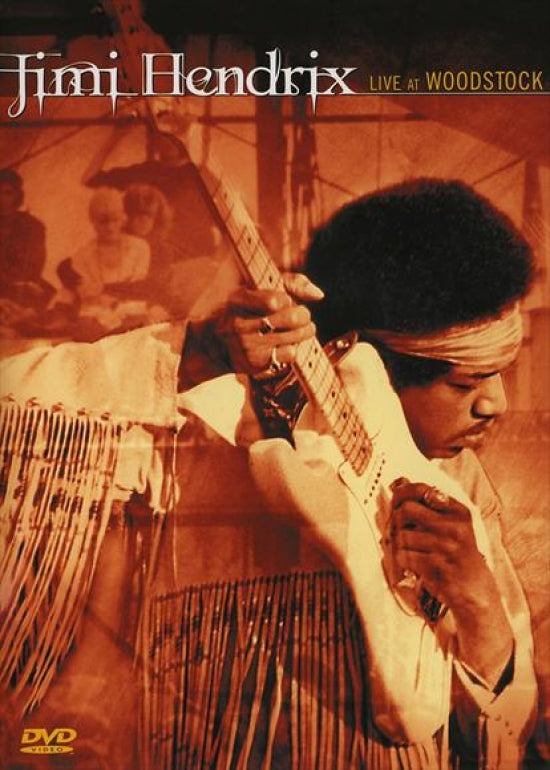 Jimi Hendrix Live at Woodstock movie poster print