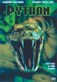 Python Movie Poster Print highlighting vibrant colors and dynamic imagery.
