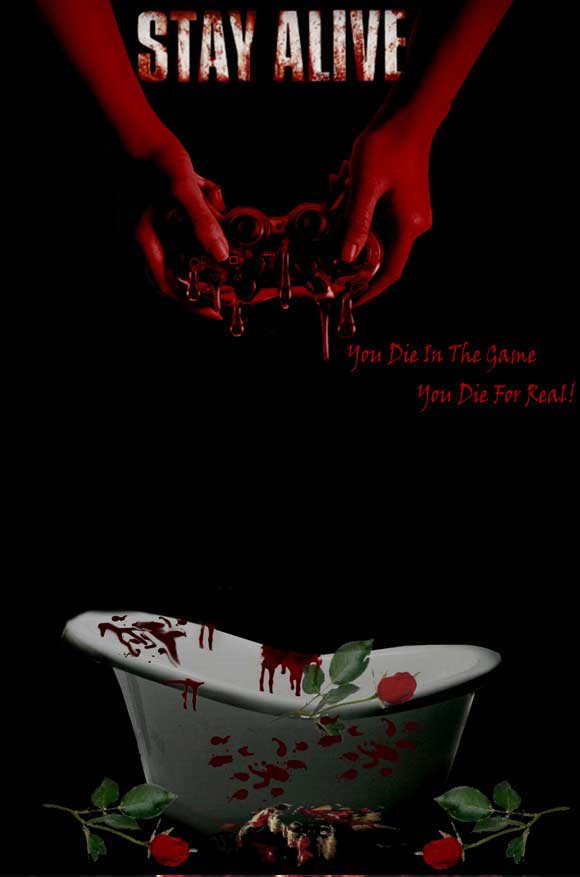 Stay Alive Movie Poster Print featuring dramatic visuals from the film.