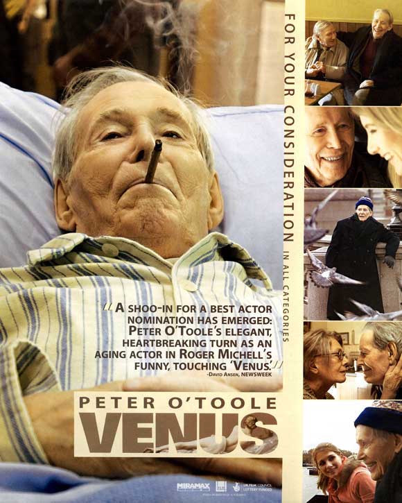 Venus Movie Poster Print showcasing iconic film imagery.