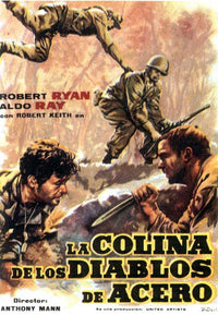 Men in War Movie Poster Print featuring dramatic artwork.