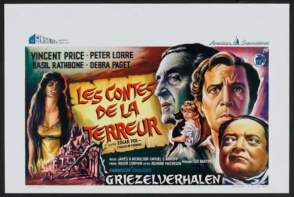Tales of Terror Movie Poster Print showcasing classic horror artwork.