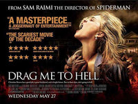 Drag Me to Hell Movie Poster Print showcasing horror film imagery.
