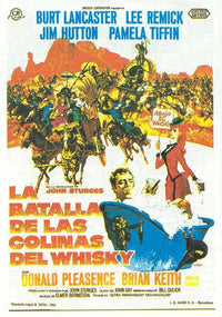The Hallelujah Trail Movie Poster Print showcasing classic Western film imagery.