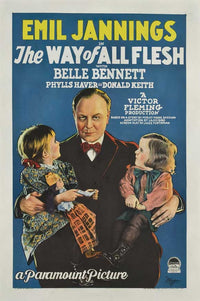The Way Of All Flesh Movie Poster Print featuring cinematic artwork.