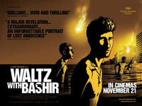 Waltz With Bashir Movie Poster Print showcasing animation and art.