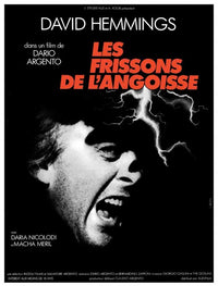 Deep Red Movie Poster Print featuring striking imagery and colors.