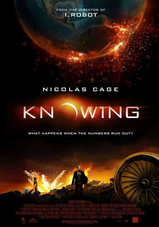 Knowing Movie Poster Print featuring captivating design for movie enthusiasts.