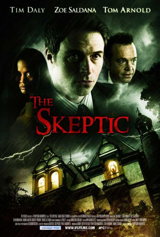 The Skeptic Movie Poster featuring captivating visuals.