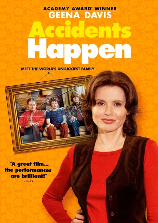 Accidents Happen Movie Poster Print showcasing vibrant colors and dynamic imagery.