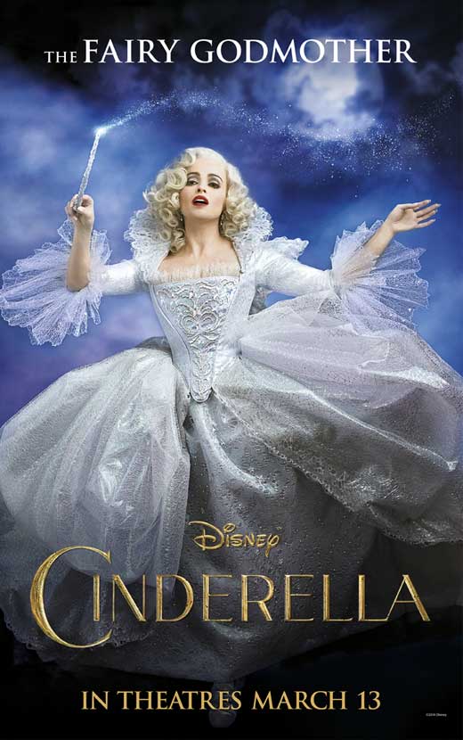 Cinderella Movie Poster Print featuring iconic characters and enchanting design.