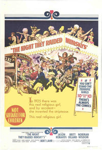The Night They Raided Minsky's Movie Poster Print showcasing classic cinema.
