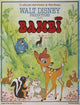 Bambi Movie Poster Print featuring Disney's iconic characters.