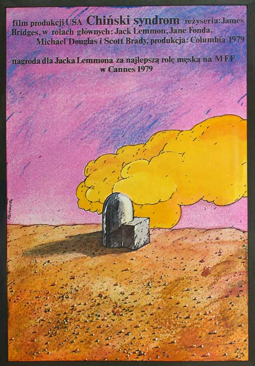 The China Syndrome Movie Poster Print showcasing classic film art.