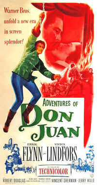 The Adventures of Don Juan Movie Poster Print - 11x17