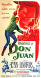 The Adventures of Don Juan Movie Poster Print - 11x17